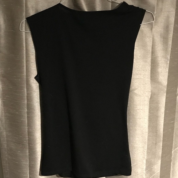 Miss Sasa Ruffled Asymmetrical Sleeveless Top - Picture 4 of 7